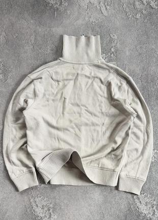 Cos s 1/4 zip sweater мирер джемпер свитшот пуловер с горлом на замке