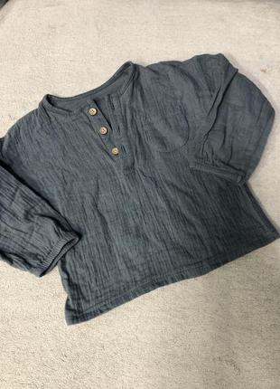 Стильная муслиновая рубашка