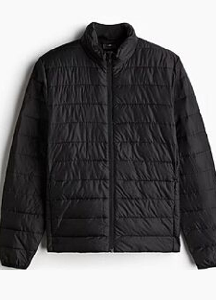 H&m мужская демисезонная куртка black