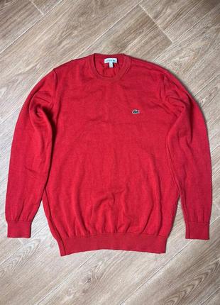 Свитер lacoste long sleeve