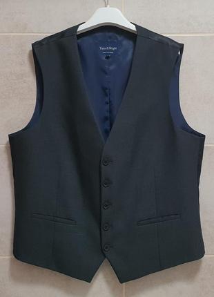 Taylor & wright жилет - s • xl • 3xl • 4xl - графитовый 6167179 жилетка мужская же48 ж54 ж56 ж60