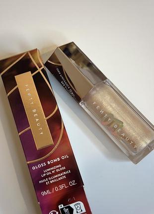 Масло, олійка для губ fenty beauty gloss bomb oil відтінок superfine a uga