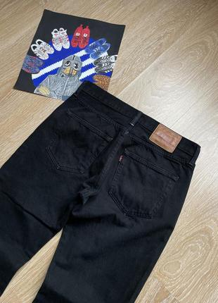 Плотные черные джинсы levis 501 premium