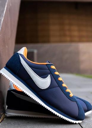 Кроссовки nike cortez white black