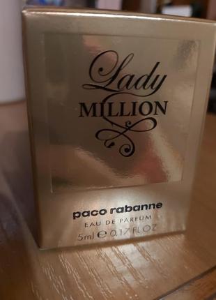 Парфюм lady million paco rabanne