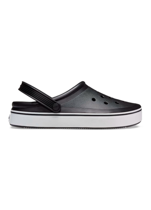 Мужские сабо crocs w10 off court black