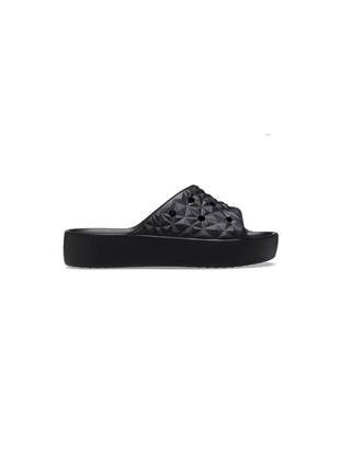 Женские кроксы crocs slade geometric black