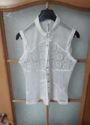 Чудова брендова блуза сорочка just r ,p 38