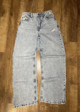 Широкі джинси wide leg