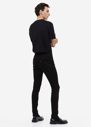Джинси skinny чорні h&m