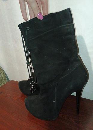 Сапожки шпильки2 фото