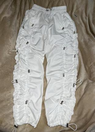 Maniere de voir брюки, рефлектив, штани, карго, джогери, стяжки, резинки, збирки 7