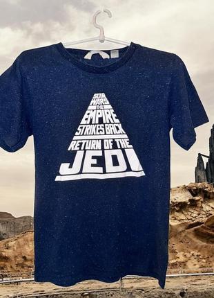 12-14 лет футболка star wars h&m для подростка
