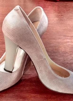 Замшеві туфлі marco pini 38 р ( 25 см). італія.