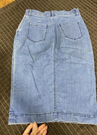 Ждинсова юбка 3
