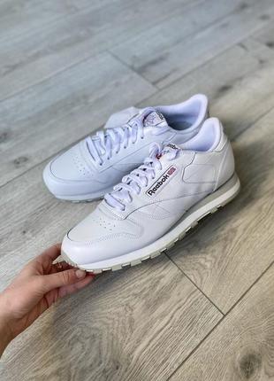 Кроссовки кожаные оригинал reebok classic leather gy3558 р.46