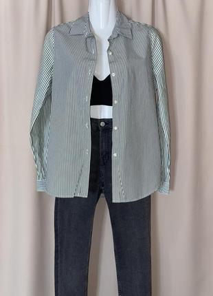 Серые приталенные джинсы от h&m