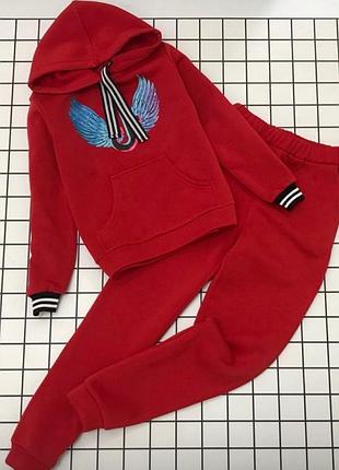 Теплий костюм для дівчинки, турція