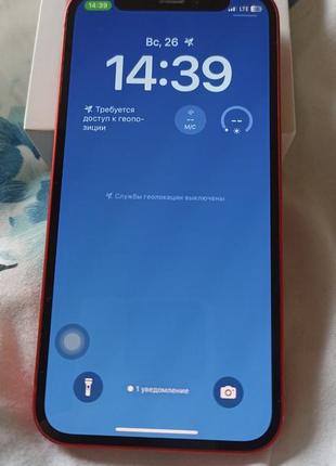 Iphone 12 mini 128 red