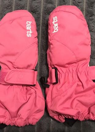 Варежки barts горнолыжные детские термо hydro shell