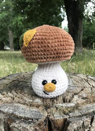 Іграшки гриби, мухомор, білий, рижик