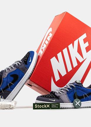 Кроссовки nike air jordan 1 low voodoo alternate zion