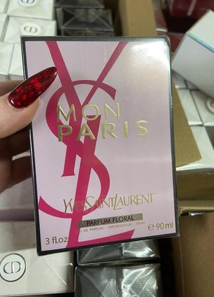 Yves saint laurent ysl mon paris parfum floral 90мл