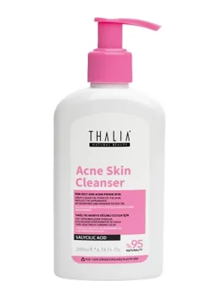 Гель для вмивання з саліциловою кислотою для проблемної шкіри thalia, 200 мл