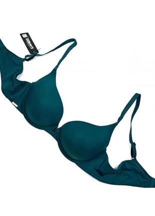 Бюстгальтер жіночій без пуш-ап смарагдовий fnniss 0925