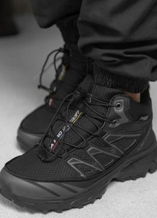 Зимние термо кроссовки Snowleather salomon3 фото