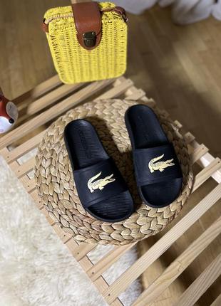 Шлепанцы от lacoste