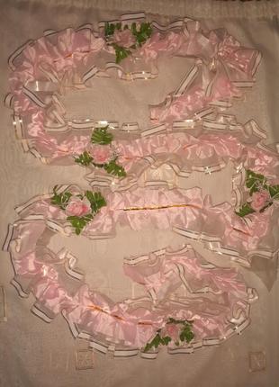 Свадебное украшение для машины
