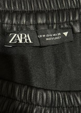 Брюки zara- Эко-кожа4 фото