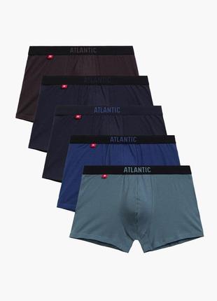 Мужские трусы шорты набор 5 штук atlantic