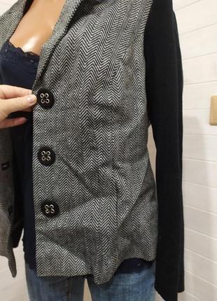 Пиджак шерстяной  haugland collection denmark на l-2xl4 фото