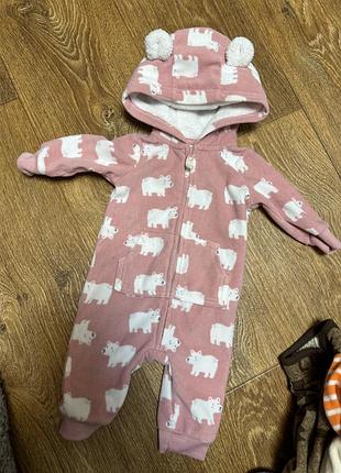 Человечек комбинезон carters 0-3 мес