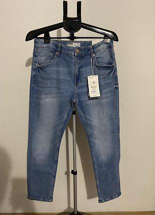 Женские джинсы bershka skinny - синие, облегающие, размер 42, новые с биркой