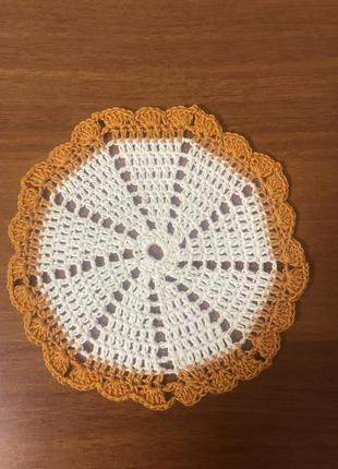 Салфетка ручной работы 14,5*14,5см