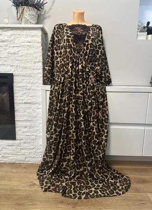 Сукня леопардова