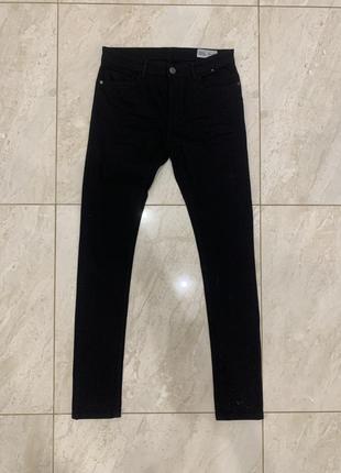 Чорні джинси базові demin co super skinny