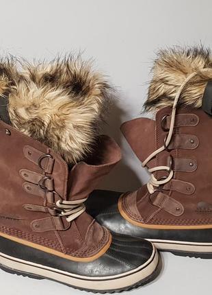 Sorel joan of arctic зимние сапоги 41р 26.5см