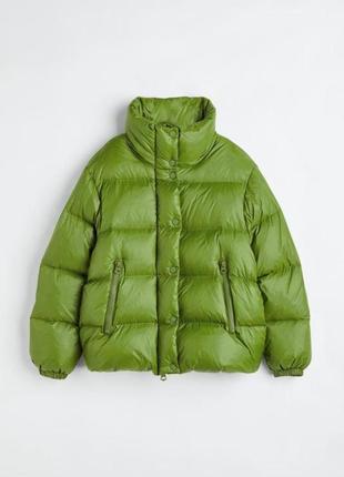 Натуральний пуховик пуфер h&m premium