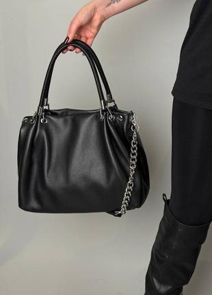 Сумка з натуральної шкіри