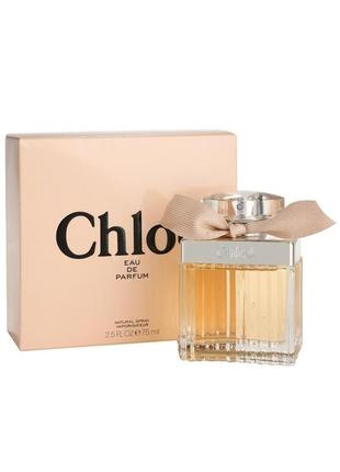 Парфюмированная вода для женщин chloé 75 мл