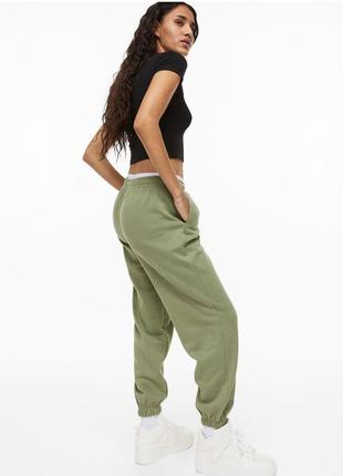 Брюки карго джинсы хаки от zara размер l