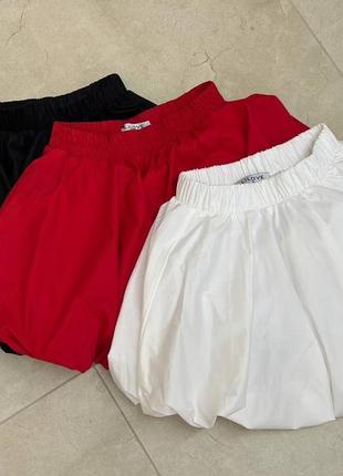 Юбка балон коттон