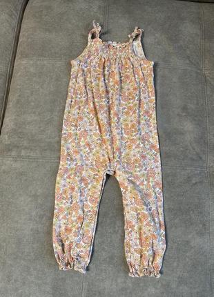Комбенизон летний carter's для девочки 18 мес