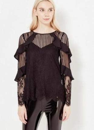 Прозрачная блуза