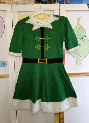 Primark платье эльф вязка