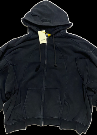 Зип худи  vetements deconstructed